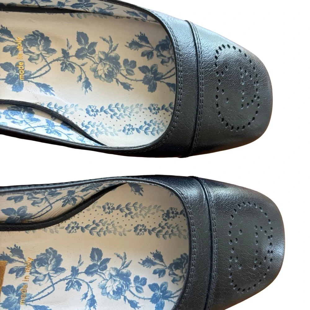 Gucci Leather Ballet Flat Size 40.5 or 10.5 GUC - Picture 4 of 16